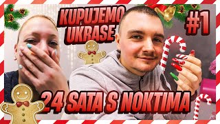 VODIM IVANA NA NOKTE I KUPUJEMO BOŽIĆNE UKRASE VLOGMAS1 [upl. by Eiramave620]