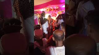 bridegroom jaimala Masti scene  Indian wedding varmala scene [upl. by Adyan556]