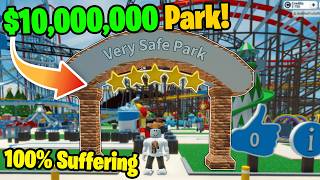 Noob With 10000000 Builds Best Theme Park Theme Park Tycoon 2 [upl. by Damour448]