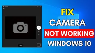 fix camera not opening in laptop windows 10  camera not working on windows 10 laptop [upl. by Emanuele297]