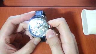 TISSOT TCOMPLICATION SQUELETTE WATCH 티쏘 스켈레톤 시계 T0704051641100 [upl. by Magavern]