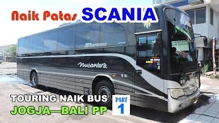 TRIP REPORT Naik Bus Nusantara SCANIA quotBalolaquot  Part 14 Jogja—Kudus  Touring Jogja—Bali PP [upl. by Oleta]