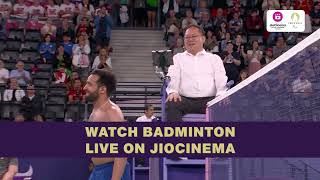 Nitesh Kumar wins gold for India  Paralympics Badminton Highlights  JioCinema [upl. by Ricki]