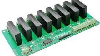 PCB design of 8 relay module circuit using Proteus simulation [upl. by Tterrej]