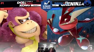 Ultimate Kick Back 2  Puffed Donkey Kong vs Redstone Greninja [upl. by Keffer]