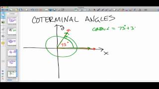 Coterminal Angles [upl. by Valerle649]