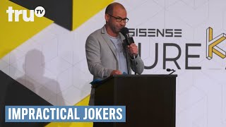 Impractical Jokers  Murrs Gassy Speech Punishment  truTV [upl. by Rednael]