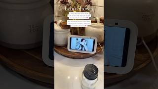 Echo Show 5 echoshow5 shortsvideo yourubeshorts kitchengadgets christmasdecor [upl. by Sunshine]