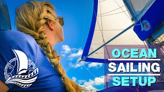 How we sail across OCEANS  Trade Wind SAILING Setup Ep109 [upl. by Naved]