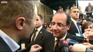 François Hollande speaking English [upl. by Manfred]