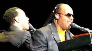 JOHN LEGEND STEVIE WONDER ORDINARY PEOPLE LOS ANGELES [upl. by Amikehs]