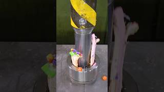 Candy crush With Warm Maker 🍭🍬😜 shorts youtubeshorts candycrush viral hydraulicpresschannel [upl. by Assilla843]