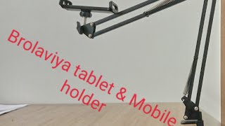 UNBOXING BROLAVIYA MOBILE  TABLET HOLDER STAND  AMAZON  TEACHERS SPECIAL  MATH amp PHYSICS [upl. by Luhar895]