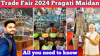 Trade Fair 2024 Delhi  trade fair 2024 delhi pragati maidan  iitf 2024 tickets timinings parking [upl. by Aehsa]