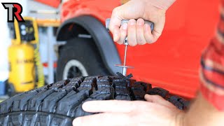 How to Fix a Flat Tire Using a Puncture Repair Kit [upl. by Khalil691]