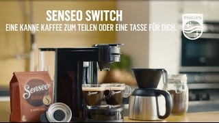 Senseo Switch 2in1 Kaffeemaschine ausführlicher Test [upl. by Harhay]