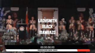 Ladysmith Black Mambazo Paying Tribute To Mbongeni Israel Ngema  Funeral Service [upl. by Adnilemre]