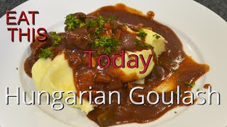 Slow Cooker Hungarian Goulash  Easy Stew [upl. by Mead713]