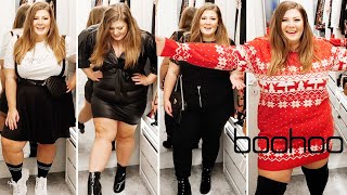 STOR BOOHOO PLUS SIZE HAUL [upl. by Aslin669]