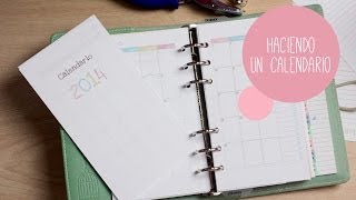 Haciendo un calendario para mi agenda [upl. by Sulohcin]