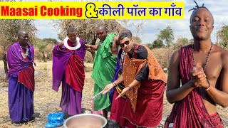 Maasai Cooking amp Kili Paul’s Village Tour Vlog In Tanzania  Africa [upl. by Jilli]