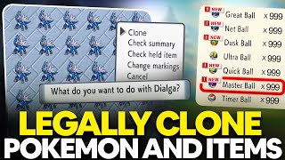 How to Clone Pokemon and Items in Pokemon Brilliant Diamond and Shining Pearl  111 PATCHED [upl. by Ellertnom]