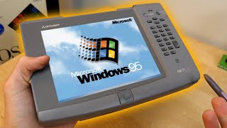 Mitsubishis Windows 95 Tablet [upl. by Moffat]