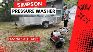 Simpson Aluminum ALH3425 Pressure Washer [upl. by Coveney]