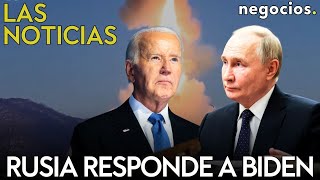 LAS NOTICIAS Rusia responde al permiso de Biden a Ucrania Trump quiere revocarlo y Zelensky avisa [upl. by Nnairam]