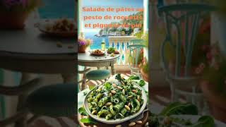 🌿 Savourez cette salade de pâtes au pesto roquette délicieuse  🥗 saladedepates [upl. by Macguiness]