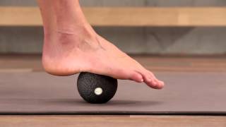 Foot Rehab Stimulating the Foot Muscles with the Blackroll Ball  Foot Range [upl. by Hayton697]