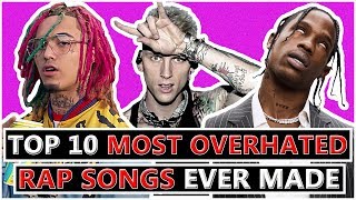 10 Most Overhated Rap Songs [upl. by Ydrah]