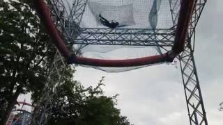 Sky Tower SCAD Freefall  Tivoli Friheden Aarhus 2016 Offride 3 [upl. by Zachar]