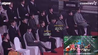 SEVENTEEN REACTION STAYC ASAP and WEEEKLY AFTER SCHOOL Asia Artist Awards 2021cutsreaction [upl. by Chenay]