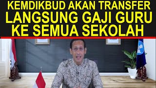 Kabar gembira untuk semua guru sertifikasi dan non sertifikasi gaji guru akan ditransfer langsung [upl. by Amaras]