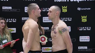 WAŻENIE RAFAŁ WOŁCZECKI vs PRZEMYSŁAW ZYŚK [upl. by Ikkir816]