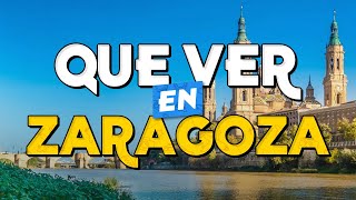 🧳️ TOP 10 Que Ver en Zaragoza ✈️ Guía Turística Que Hacer en Zaragoza [upl. by Dawaj]