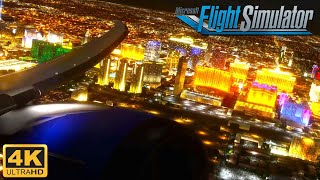 【MSFS 4】ULTRA GRAPHICS 4K Las Vegas 78710 Takeoff [upl. by Adam]