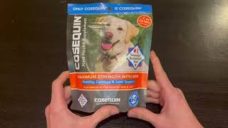 Cosequin Joint Health Supplement for Dogs HONEST REVIEW [upl. by Fredkin387]