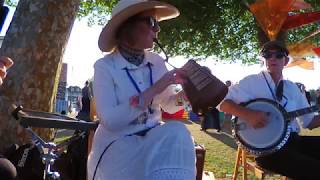 FB Pocket Orchestra Live at Henley Festival 2018 with new wooden W37 Melodion [upl. by Salema]