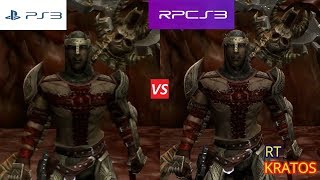 Dantes Inferno RPCS3 VS PS3 GRAPHICS COMPARISON PS3 VS PC [upl. by Hoagland]