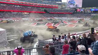 ￼￼ monster jam ￼Gillette Stadium 2023 [upl. by Okoyik163]