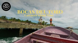 Bocas del Toro Panama  Carenero Island walking tour [upl. by Cohin]