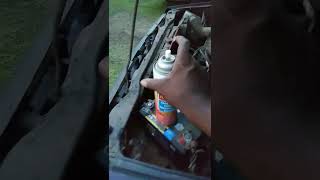 Berryman carburetor cleaner makes it take the gas better [upl. by Laird]