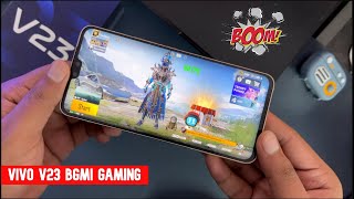 Vivo V23 5G PUBG Gaming Test with FPS amp Heating  BGMI Gameplay Test [upl. by Laamaj]