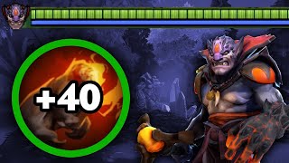 Brutal Burst 40 Stacks Lion 33Kills Max Speed Right Click Builds Dota 2 [upl. by Llertak]