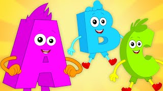 ABC Song Learn Alphabets and Phonics Rhymes for Children [upl. by Wake]