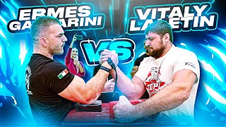 VITALY LALETIN vs ERMES GASPARINI  WHO HAS THE STRONGER GRIP [upl. by Ader]