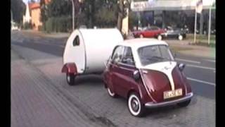 RR amp caravan meets BMW bubble car amp caravan at Lingen Sep 1995wmv [upl. by Aneeroc874]