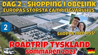 Obelink i Holland Europas största campingvaruhus Häng med när vi shoppar loss Gekås för husbilar [upl. by Riane]